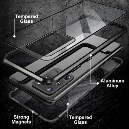 ShieldNova – Magnetic Tempered Glass Case for Samsung S23–S25