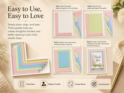 CraftAlign – Precision Card Guide Set