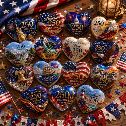 HeritageStars - 15-Piece Patriotic Collectibles