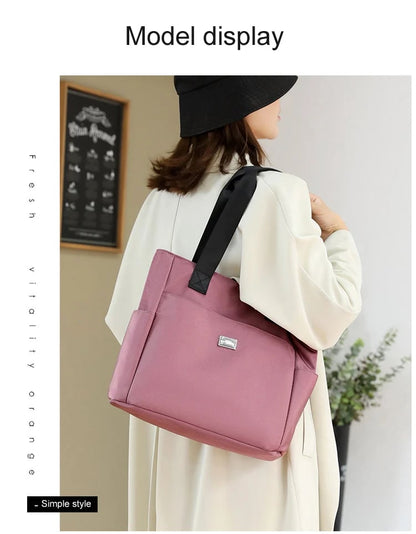 UrbanTote – Large Capacity Multi Pocket Shoulder Bag