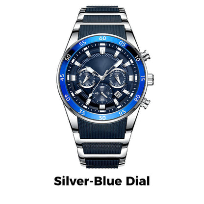 TimeForge – Rugged Men’s Multifunction Watch