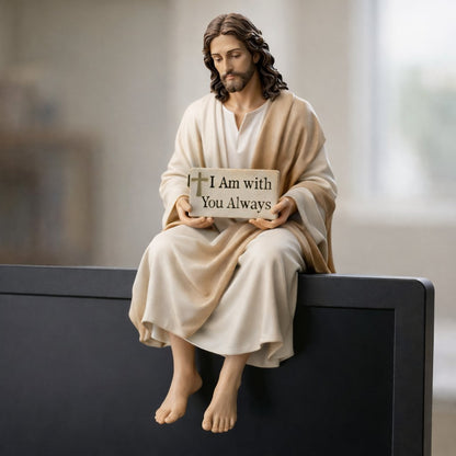 BlessedAura – Handcrafted Jesus Reminder Statue