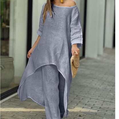 PureComfort Set – Round Neck Two-Piece Wear