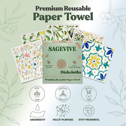 SparkleWipe – Multi-Purpose Kitchen Cleaning Cloths
