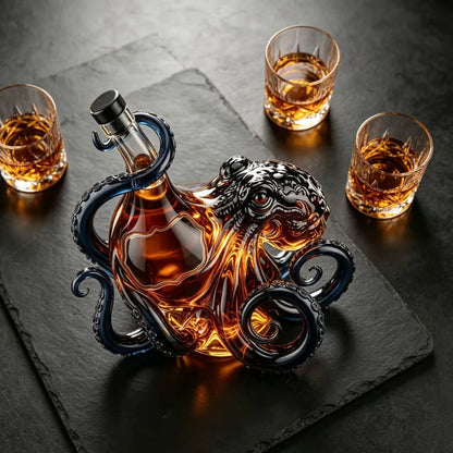 OctoSpirits – 3D Octopus Decorative Bottle