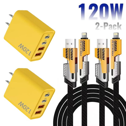 VoltSync – Travel-Friendly Dual Port Fast Charging Solution