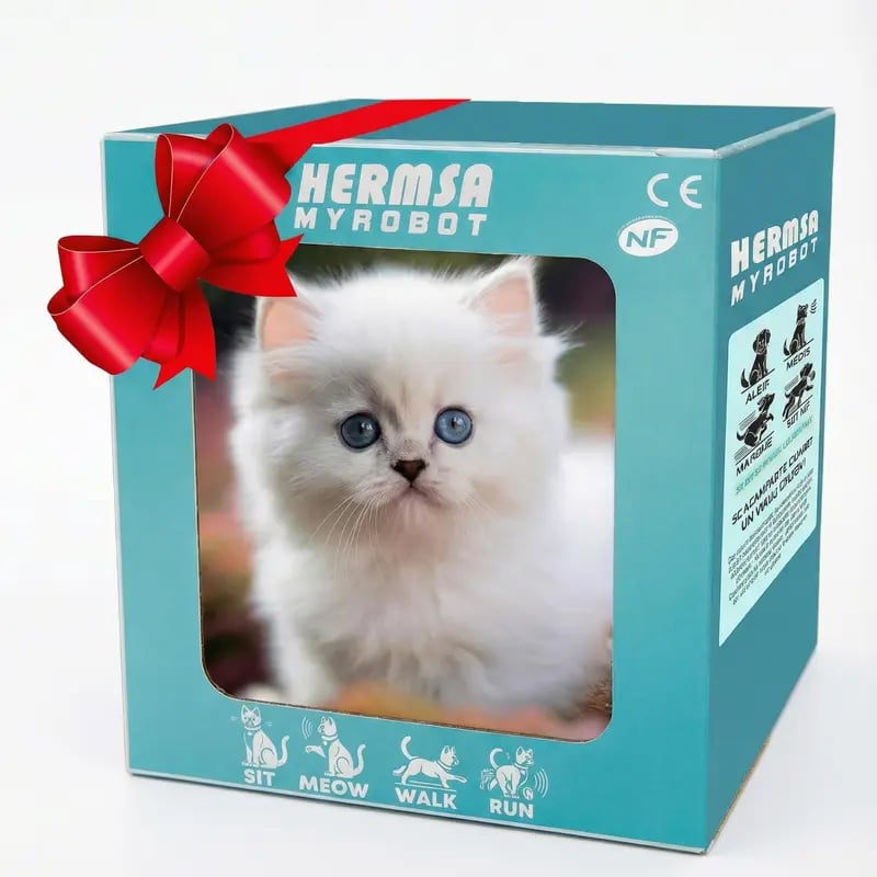 RoboPaws – Interactive Walking Robotic Cat Toy