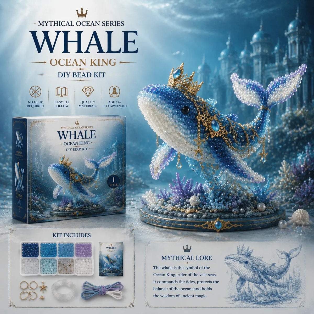 SeaSpark – Mythical Ocean Craft Bead Set