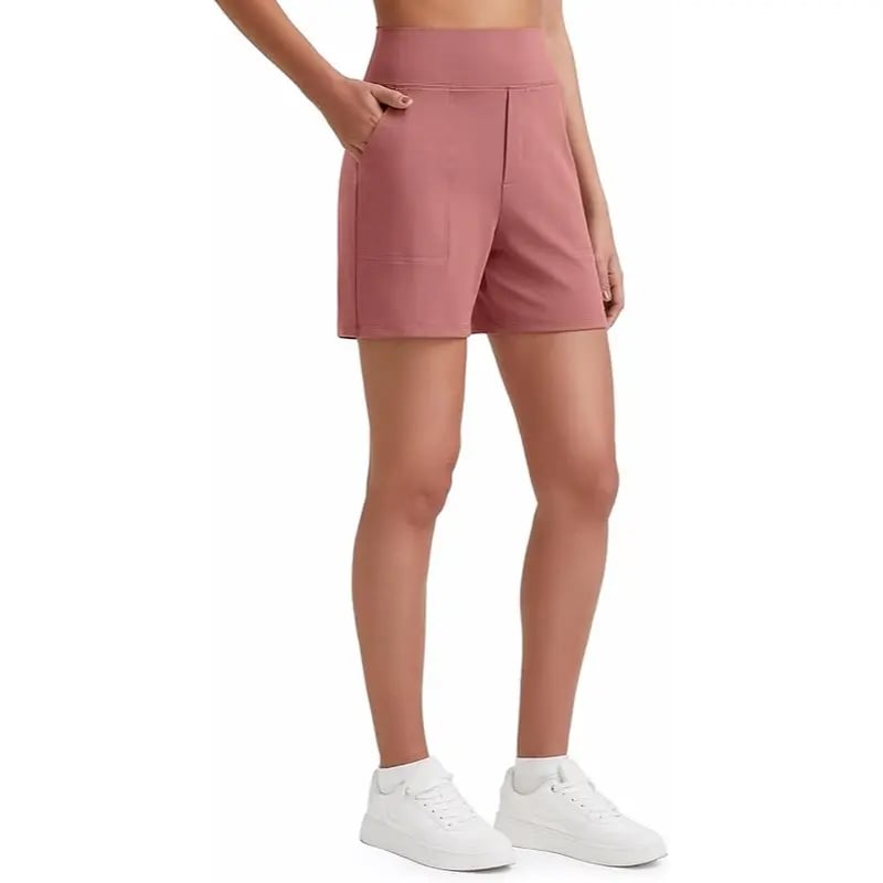 FitAura – Women’s High-Waisted Sport Shorts