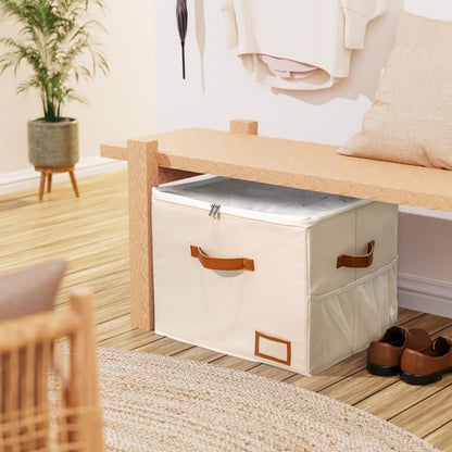 ShoeNest – Foldable Fabric Shoe Organizer Boxes