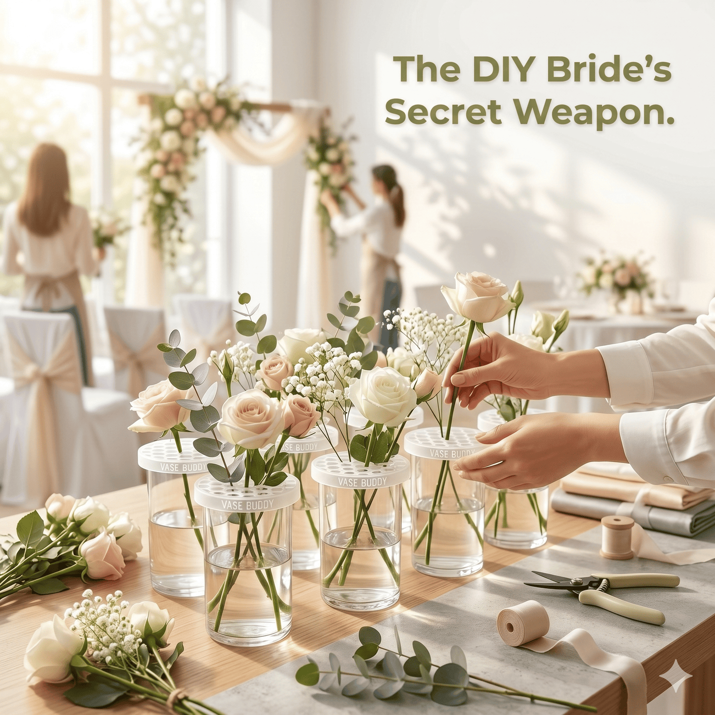 BloomGrid – Reusable Silicone Flower Arranging Grid