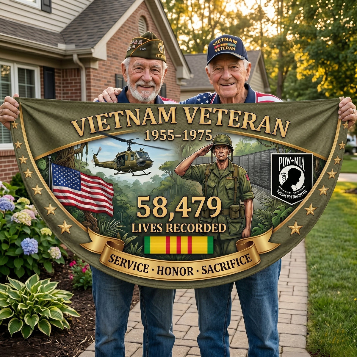 FreedomEcho – Vietnam Veteran Tribute Banner