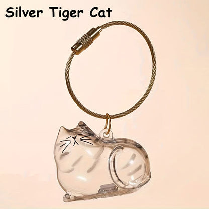 ForeverPaw – Pet Hair Memorial Keepsake Keychain