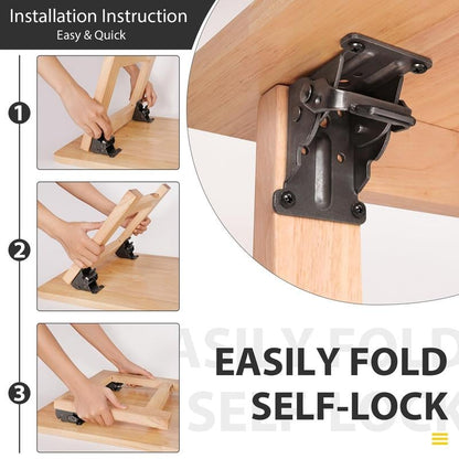 LockFold – Heavy-Duty Folding Table Brackets