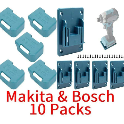 VoltRack – 20-Piece Tool & Battery Wall Mount Storage Kit