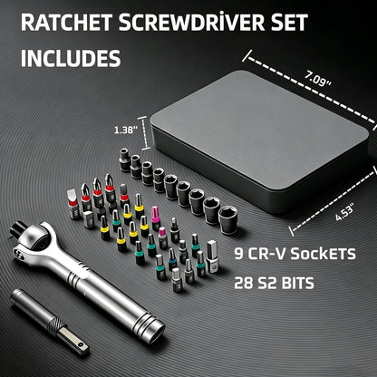 MagnaFix – Precision Magnetic Ratchet Screwdriver Set