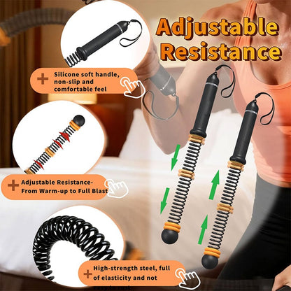 BurnSwing – Ropeless Adjustable Resistance Fitness Ropes