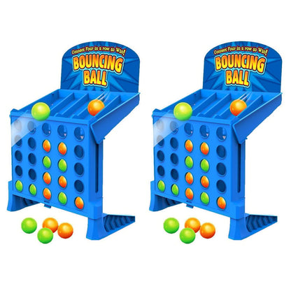 QuickBounce | 4-in-a-Row Skill Challenge Game