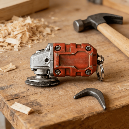 ToolTiny – Mini Power Tools Keychain