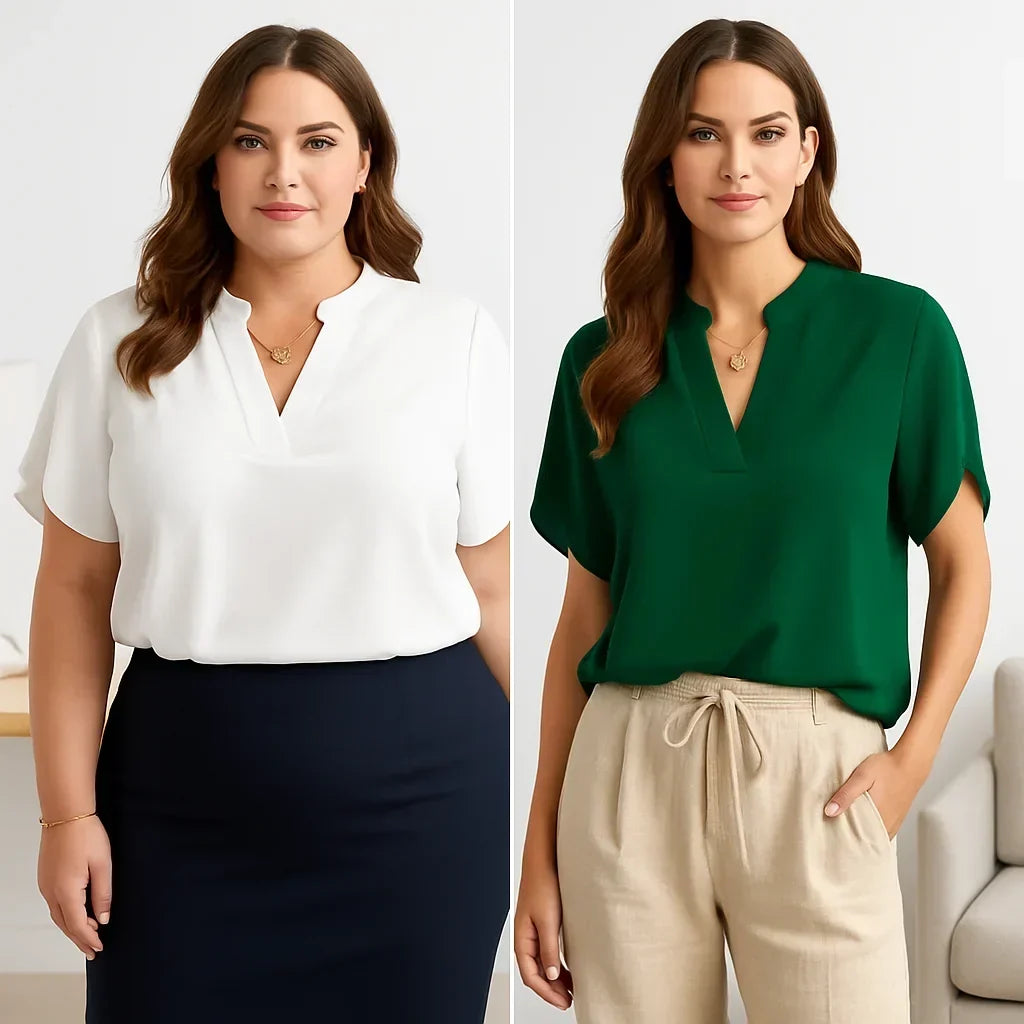 Blouse with Wide Sleeves Beth