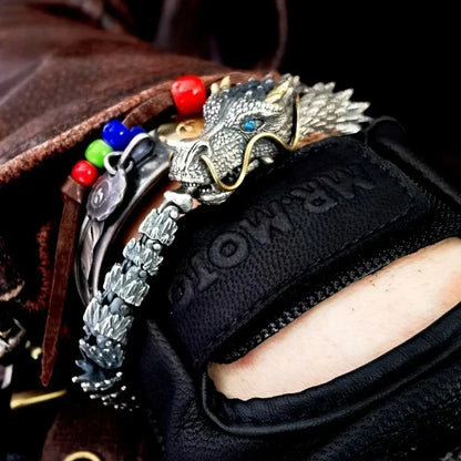 DragonLegacy – Silver Warrior Bracelet
