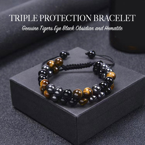 TriGuard – Triple Protection Stone Bracelet