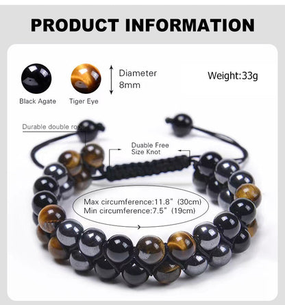 TriGuard – Triple Protection Stone Bracelet