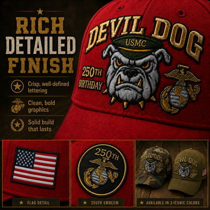 SemperValor – Devil Dog Heritage Embroidered Cap