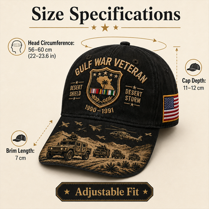 DesertLegacy – Gulf War Veteran Commemorative Cap