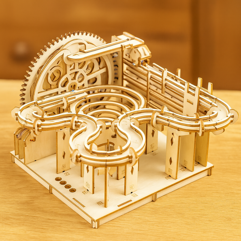 TimberTracks - Mindful Marble Run