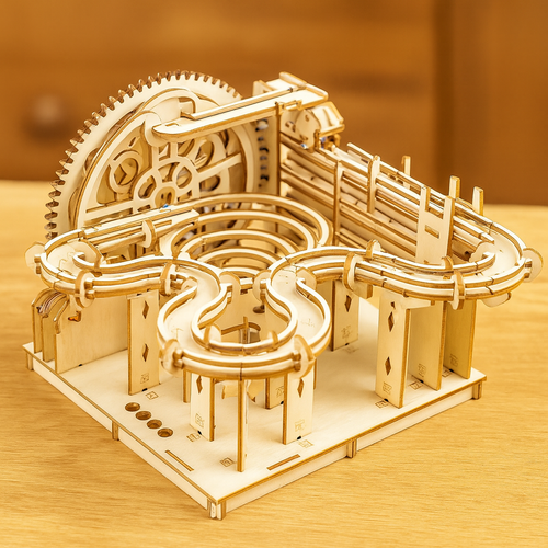 TimberTracks - Mindful Marble Run