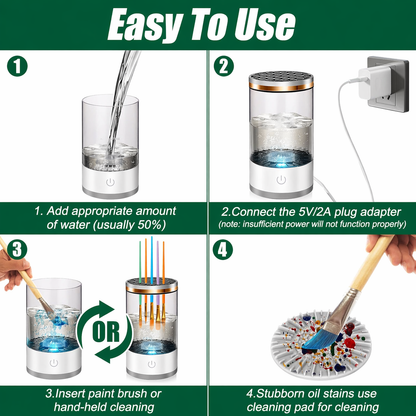 SpinClean – Portable Brush Cleaning Machine
