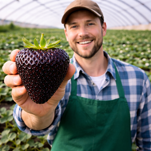 ShadowBerry - Exotic Black Strawberry Seeds