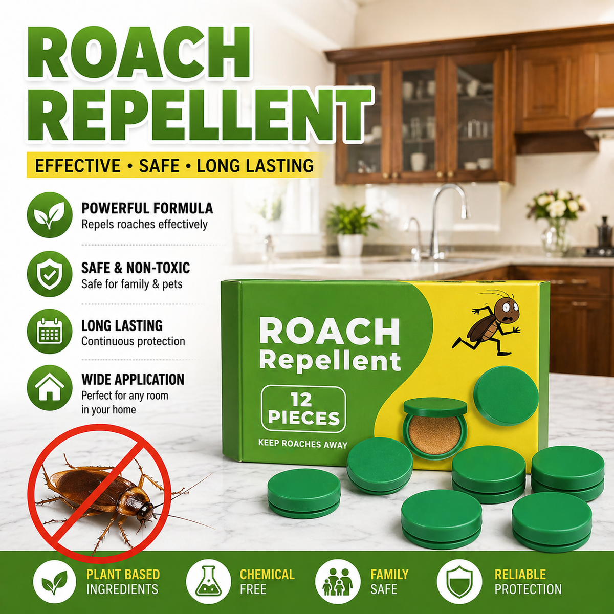 InsectBarrier – Roach Control Solution