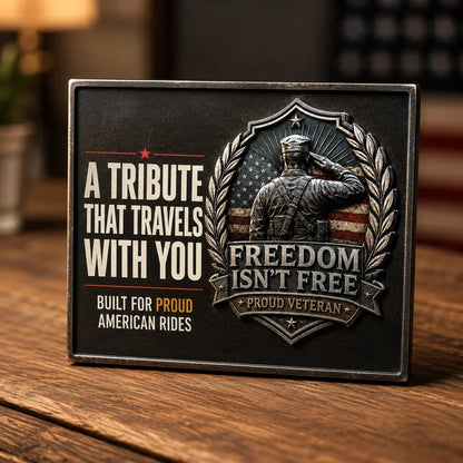 PatriotDrive – “Freedom Isn’t Free” Vehicle Emblem