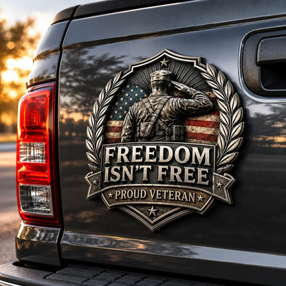 PatriotDrive – “Freedom Isn’t Free” Vehicle Emblem