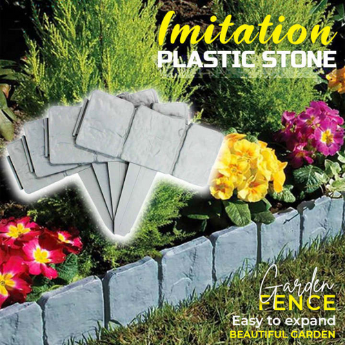 StoneFlex – Imitation Stone Garden Fence Border