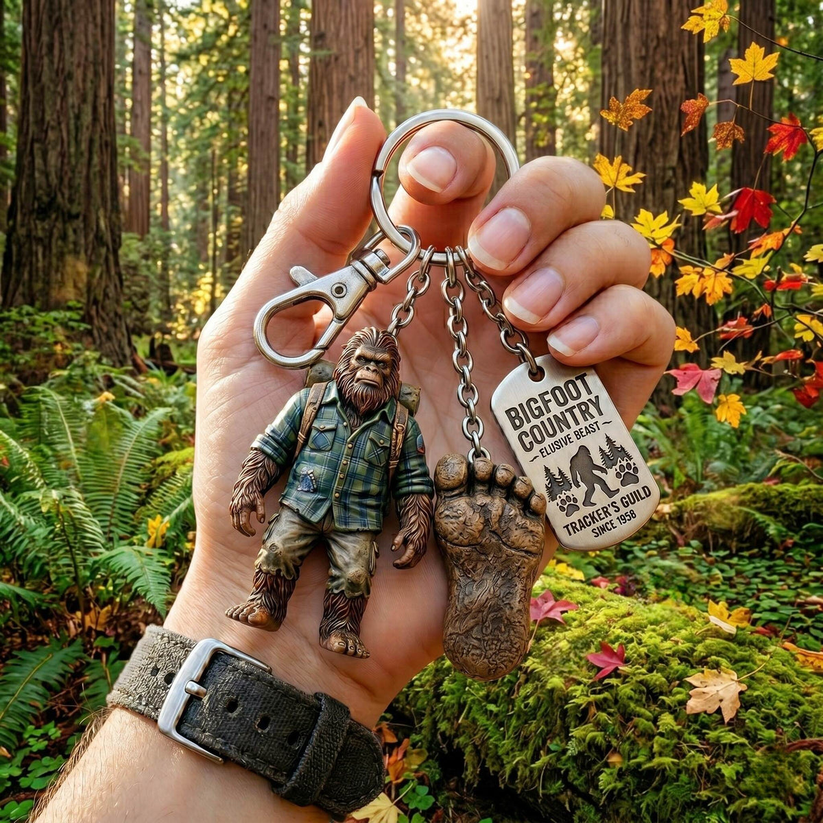 Footprint Fury – Adventure Bag Charm