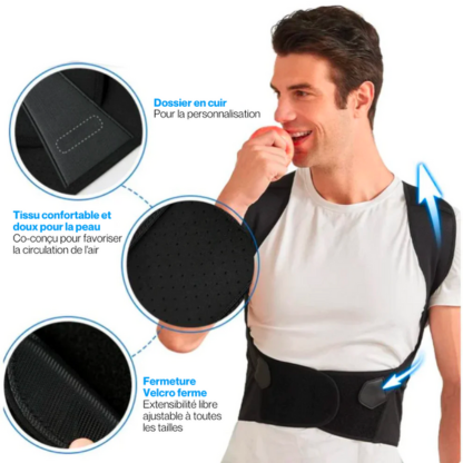 SpineAglin - Corrige la posture et soulage les maux de dos