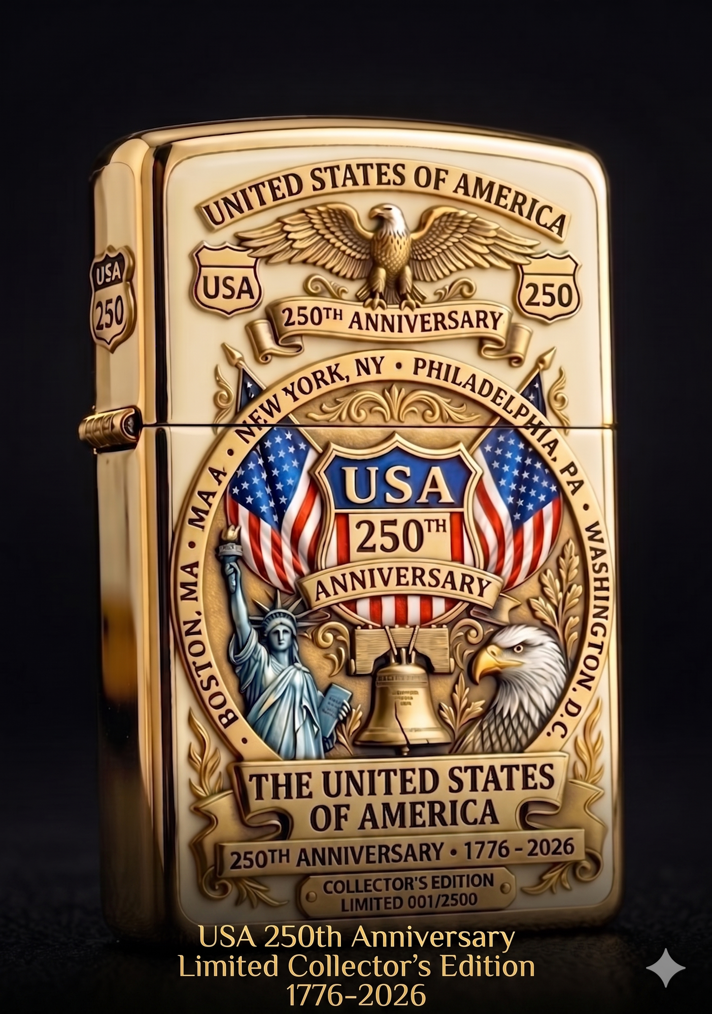 FreedomCore – Limited Edition USA Heritage Zippo