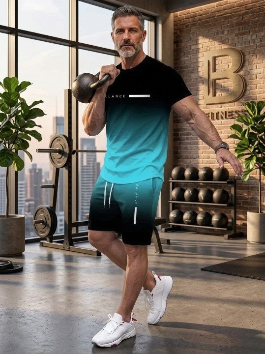 AeroFit - Men’s Gradient 2-Piece Set Tracksuit