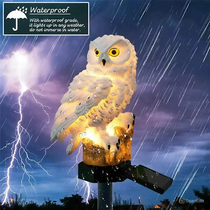 OwlGuard – Solar LED Garden Light