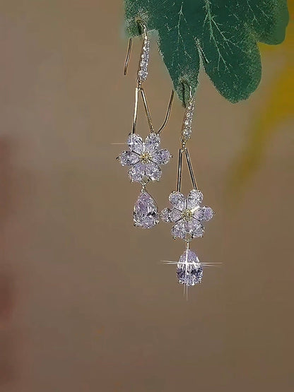 Lunora – Gold Plated Statement Earrings