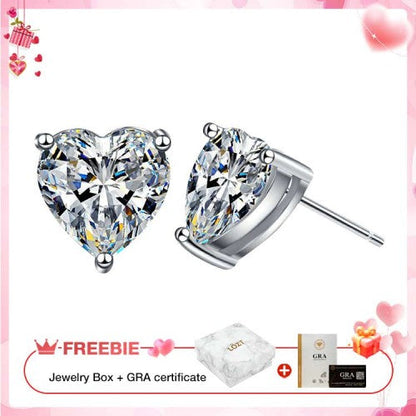 AmoraShine – Sparkling Heart Earrings