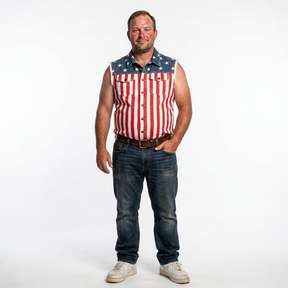 LibertyVest – American Flag Patriotic Vest