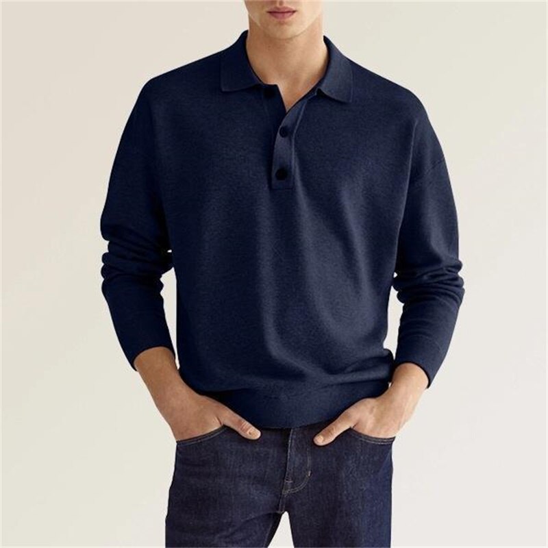 Men's Long-Sleeve Field Polo Shirt
