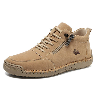 ComfortStride – Premium Orthopedic Leather Walking Shoes