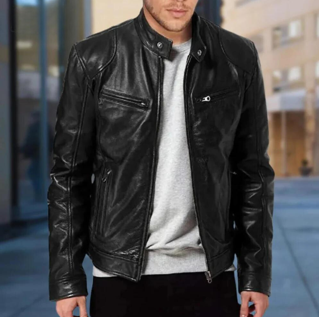 Trenton Leather Men's Jacket