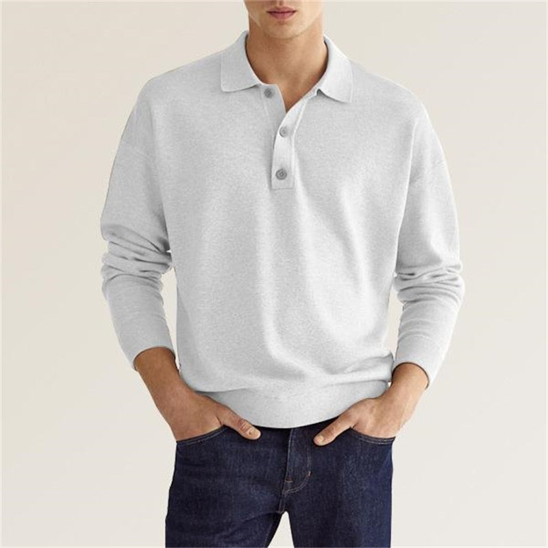 Men's Long-Sleeve Field Polo Shirt