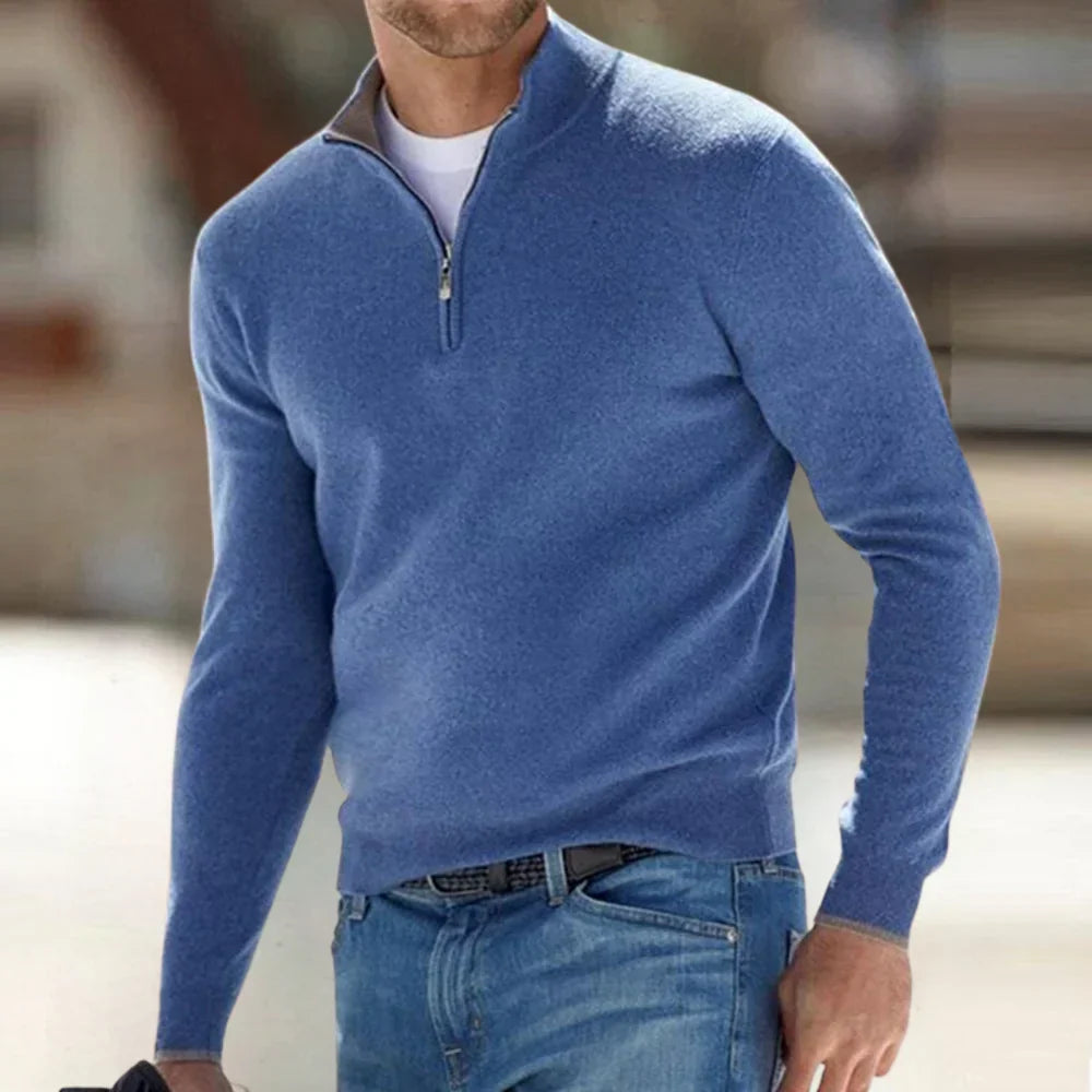 Santous Zip-Up Sweater